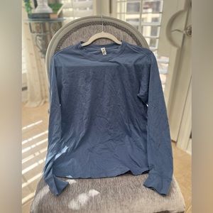 Lululemon blue long sleeve tee size 2